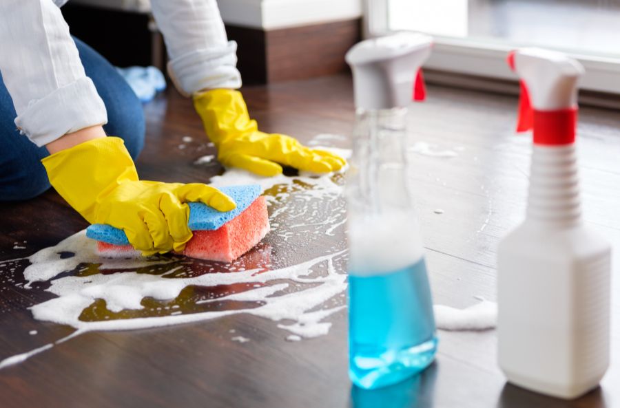 Expert cleaners from Honeycomb Home Cleaning perform detailed deep cleaning, transforming living spaces in Reseda, Deep Cleaning Service Near Me.