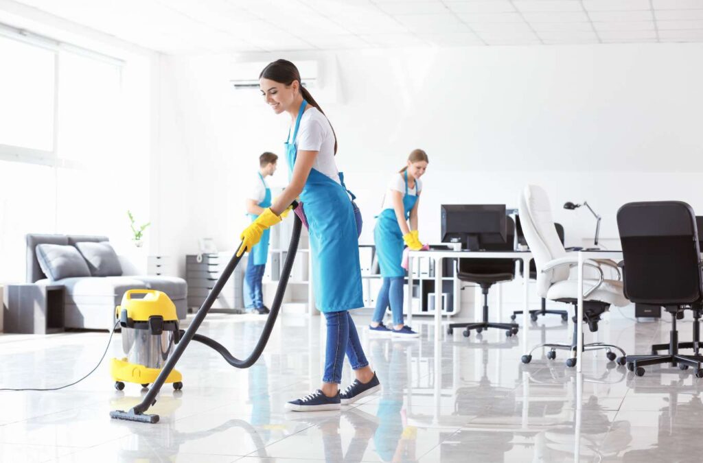 Spotless and professional commercial cleaning services by Honeycomb Home Cleaning in North Hills, Los Angeles, ensuring your workspace shines.