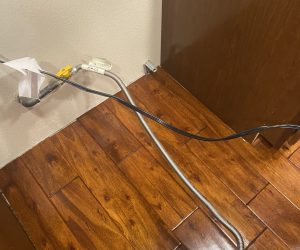 Diligent Honeycomb Home Cleaning crew using eco-friendly products for move in/out cleaning in Santa Clarita, showcasing sparkling results